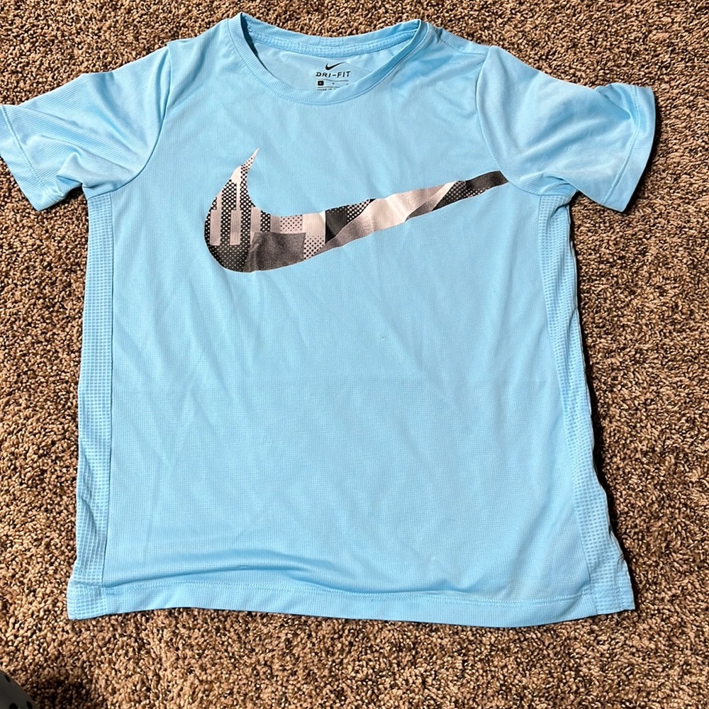 Sky blue Nike kids shirt